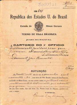 Testamento nº 8600351