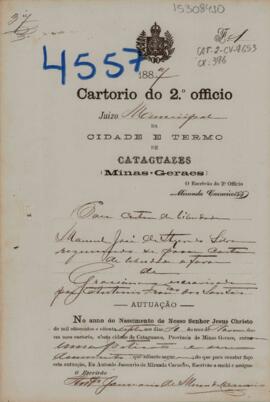 Ação de Liberdade de Escravo nº 15308410